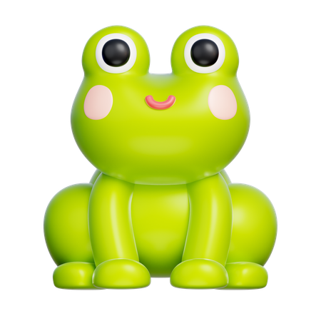 Frog  3D Icon