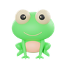 3d frog drawing