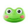 3d amphibian illustration