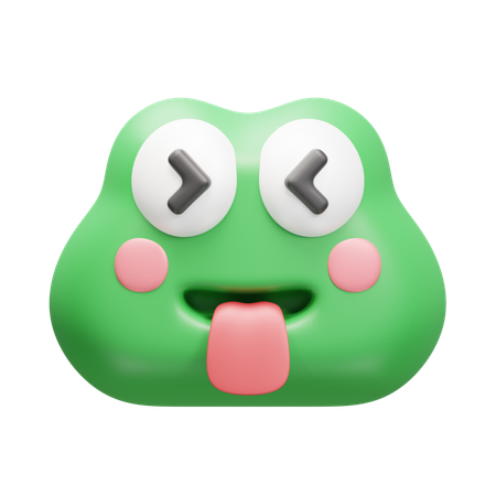 Frog Animoji  3D Icon