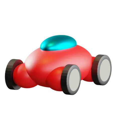 Frog Car  3D Icon