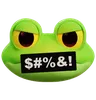 Frog Curse Emoji