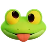 Frog Ugly Face Emoji