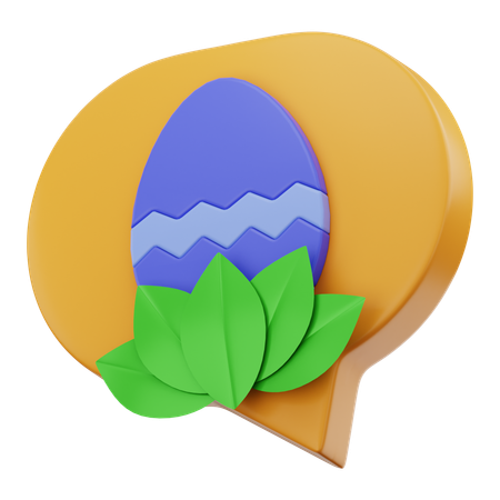 Fröhliche Ostern  3D Icon