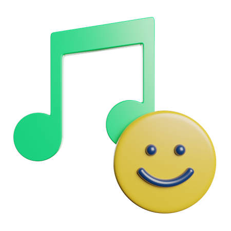 Fröhliche Musik  3D Icon