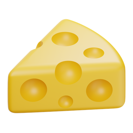 Fromage  3D Icon