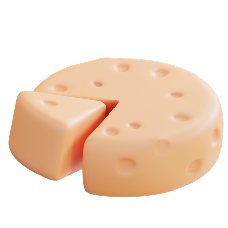 Fromage  3D Icon