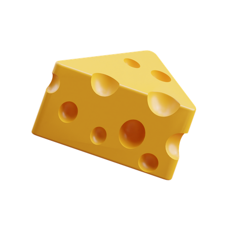 Fromage  3D Icon