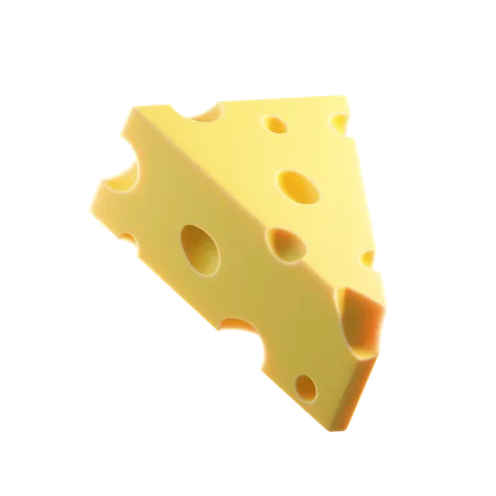 Fromage  3D Icon