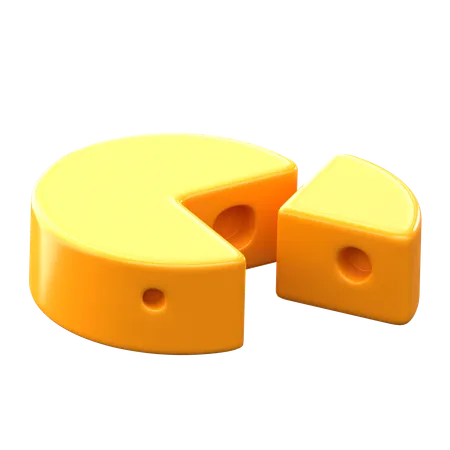 Fromage  3D Icon