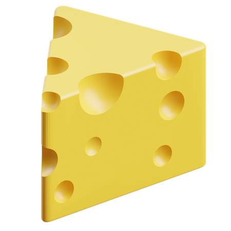 Fromage  3D Icon