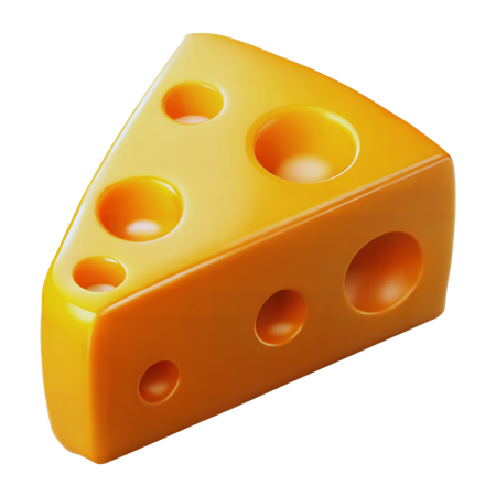 Fromage  3D Icon