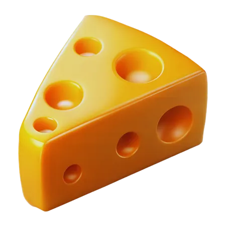 Fromage  3D Icon