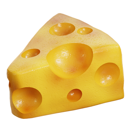 Fromage  3D Icon