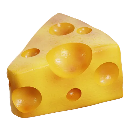 Fromage  3D Icon