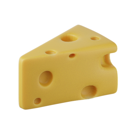 Fromage  3D Icon