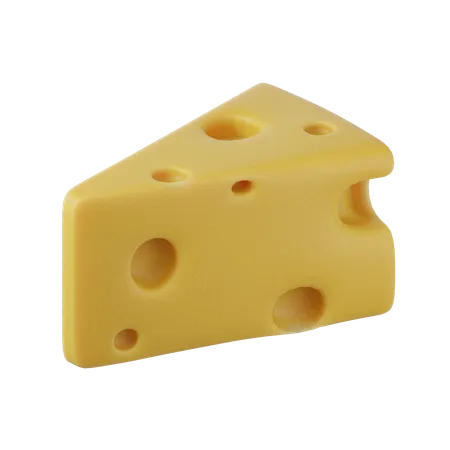 Fromage  3D Icon