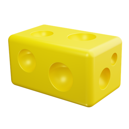 Fromage  3D Icon