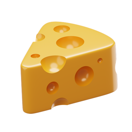 Fromage  3D Icon