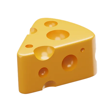 Fromage  3D Icon