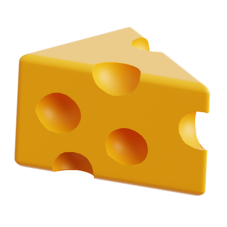 Fromage  3D Icon