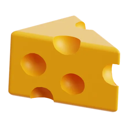 Fromage  3D Icon