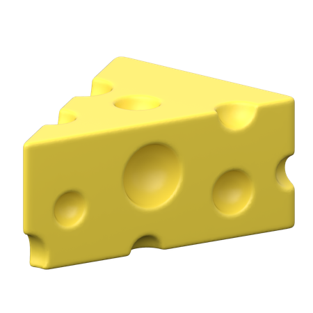 Fromage  3D Icon