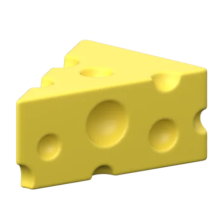 Fromage  3D Icon