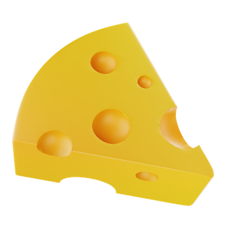 Fromage  3D Icon