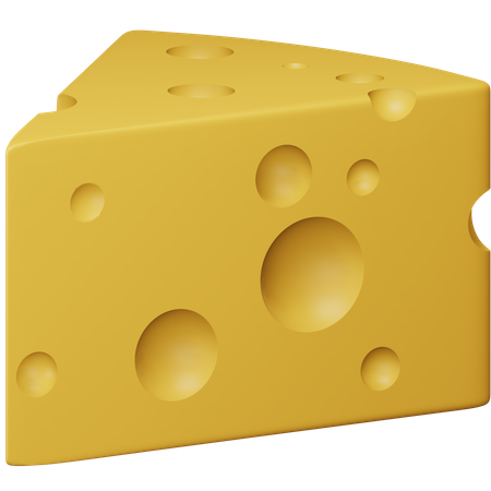 Fromage  3D Icon