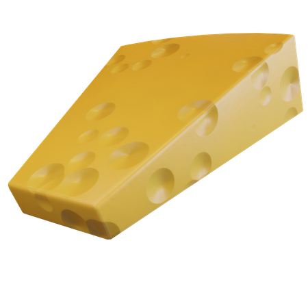 Fromage  3D Icon