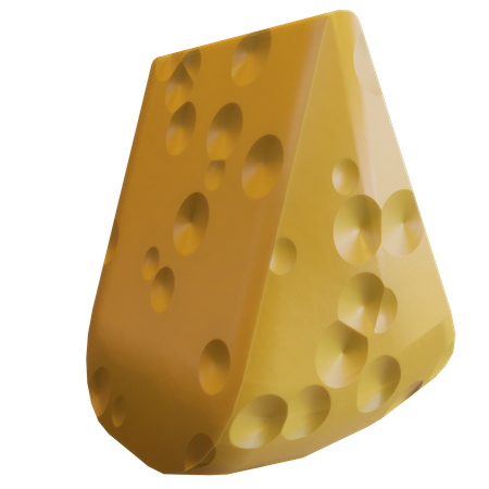 Fromage  3D Icon