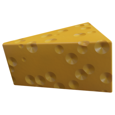 Fromage  3D Icon