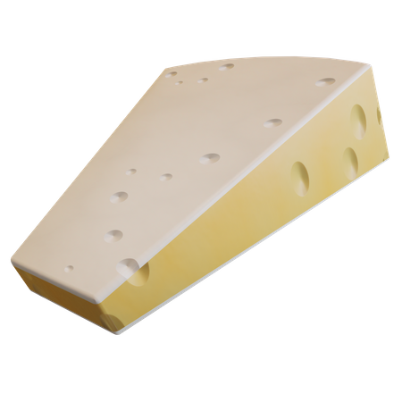 Fromage  3D Icon