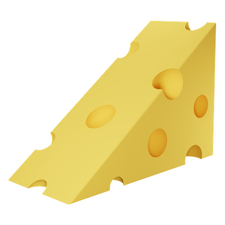 Fromage  3D Icon