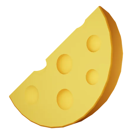 Fromage  3D Icon