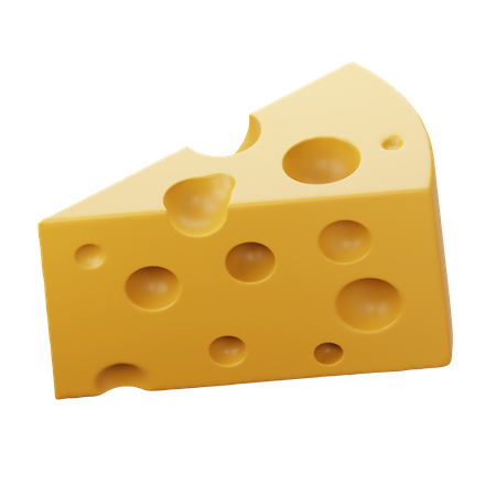 Fromage  3D Icon