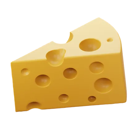 Fromage  3D Icon