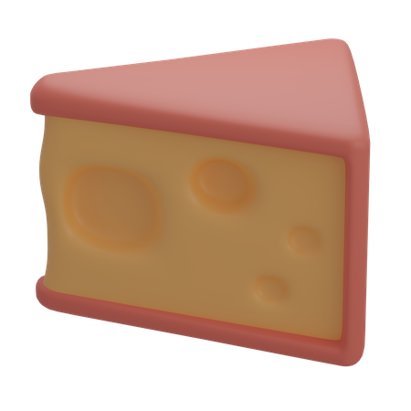 Fromage  3D Icon