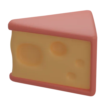 Fromage  3D Icon