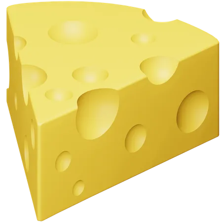 Fromage  3D Icon