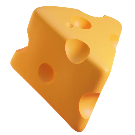 Fromage  3D Icon