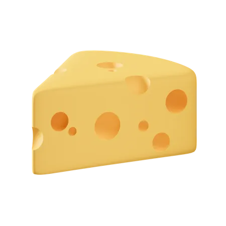 Fromage  3D Icon