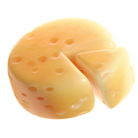 Fromage  3D Icon