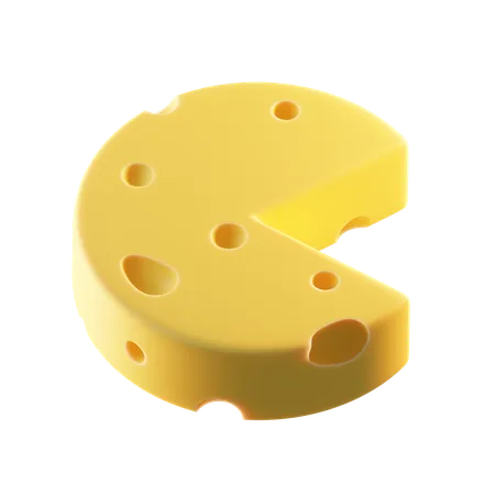 Fromage suisse  3D Icon