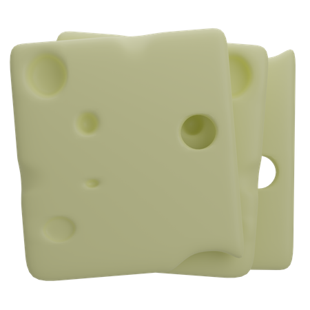Fromage suisse  3D Icon