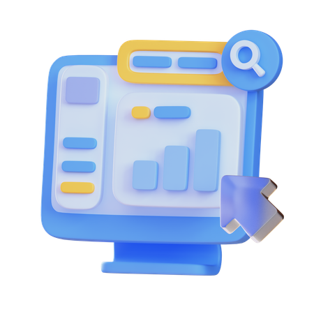 Front End  3D Icon