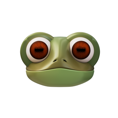 Frosch  3D Icon