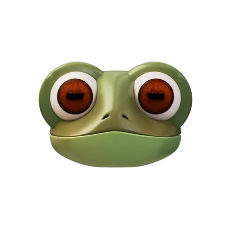 Frosch  3D Icon