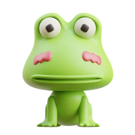 Frosch  3D Icon